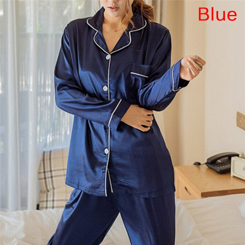 Women’s Satin Pajama Set