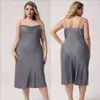 Plus Size Satin Sleep Dress