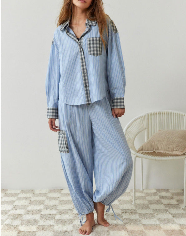 Women’s Plaid Pajama Set
