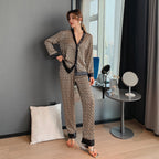 Luxury Letter Print Pajama Set