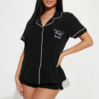 Women’s Short Sleeve Pajama Set