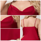 Plus Size Satin Sleep Dress