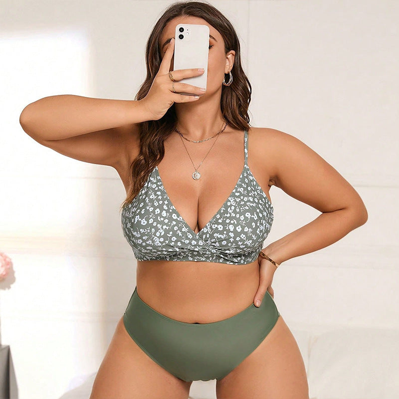 Plus Size Bikini Swimwear Set