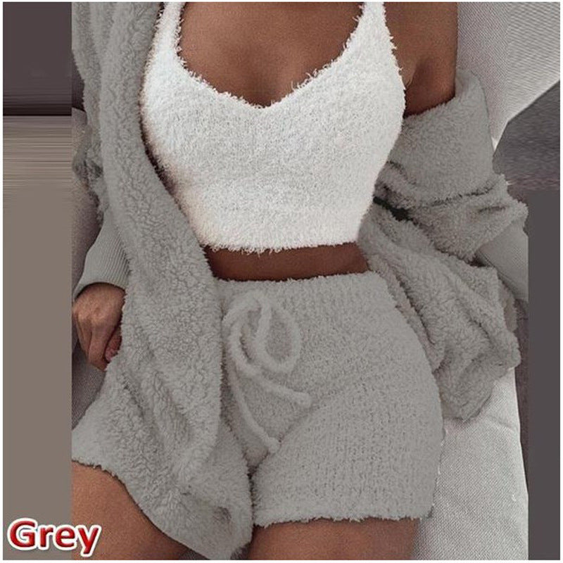 Plush 3-Piece Pajama Set