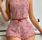 TWO PIECE SET OF WOMEN’S LOVE PAJAMAS