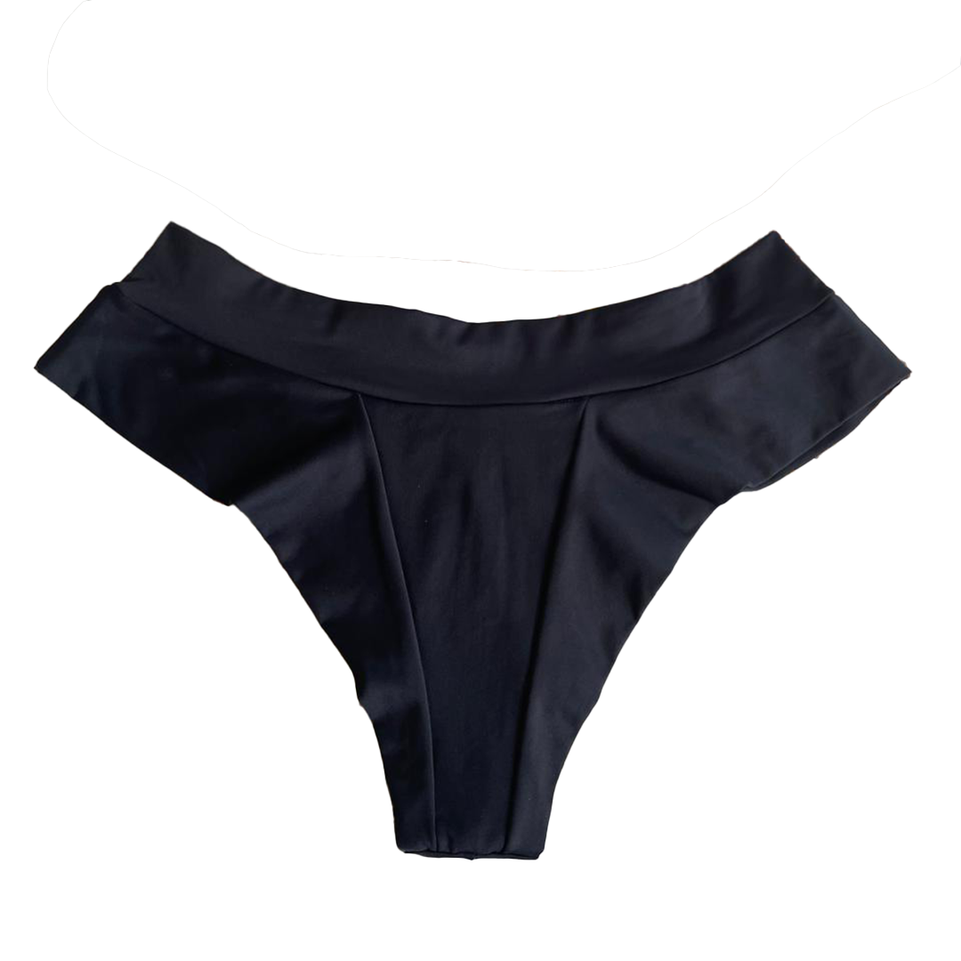 MICROFIBER PANTY WITH BLUE DOUBLE-STRING BACK