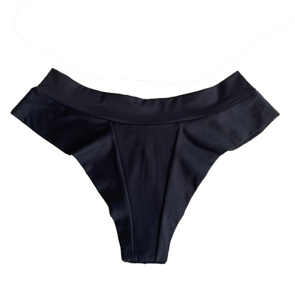 MICROFIBER PANTY WITH BLUE DOUBLE-STRING BACK