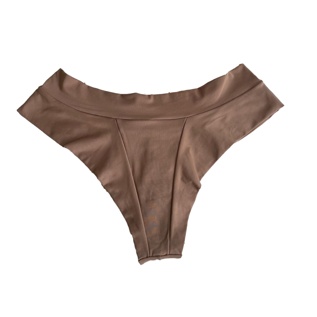 MICROFIBER PANTY WITH BLUE DOUBLE-STRING BACK