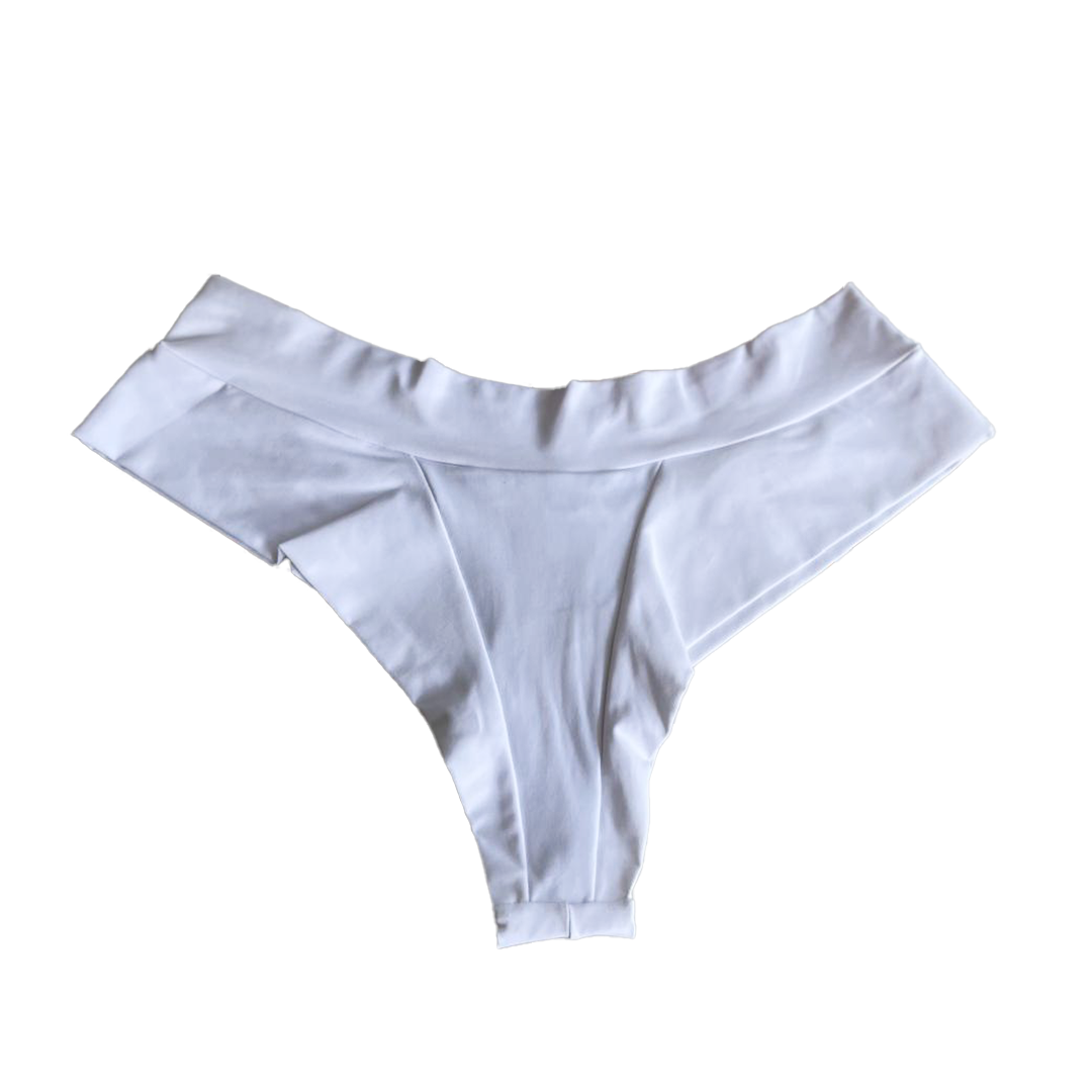 MICROFIBER PANTY WITH BLUE DOUBLE-STRING BACK