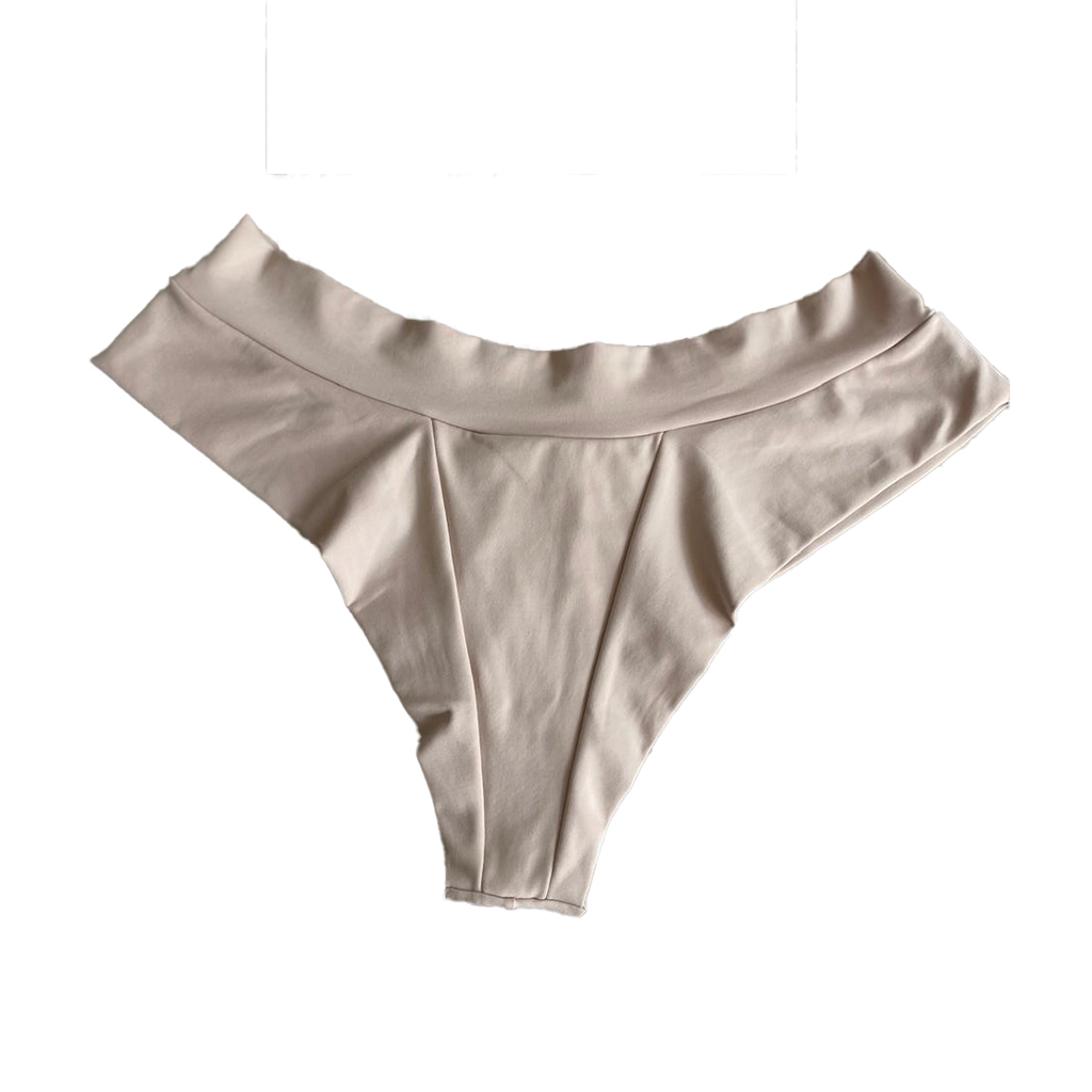 MICROFIBER PANTY WITH BLUE DOUBLE-STRING BACK