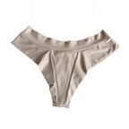 MICROFIBER PANTY WITH BLUE DOUBLE-STRING BACK