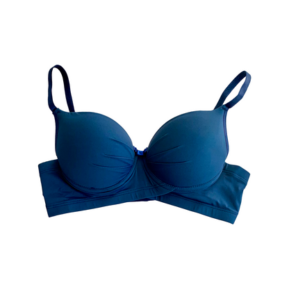 BASIC BRA WITH DOUBLE BASE, A PRACTICAL AND RELIABLE CHOICE FOR DAILY WEAR, WIDE PANTY
