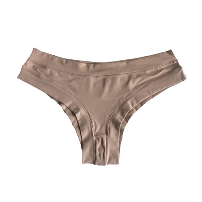 SEAMLESS MICROFIBER PANTY WITH WIDER BACK