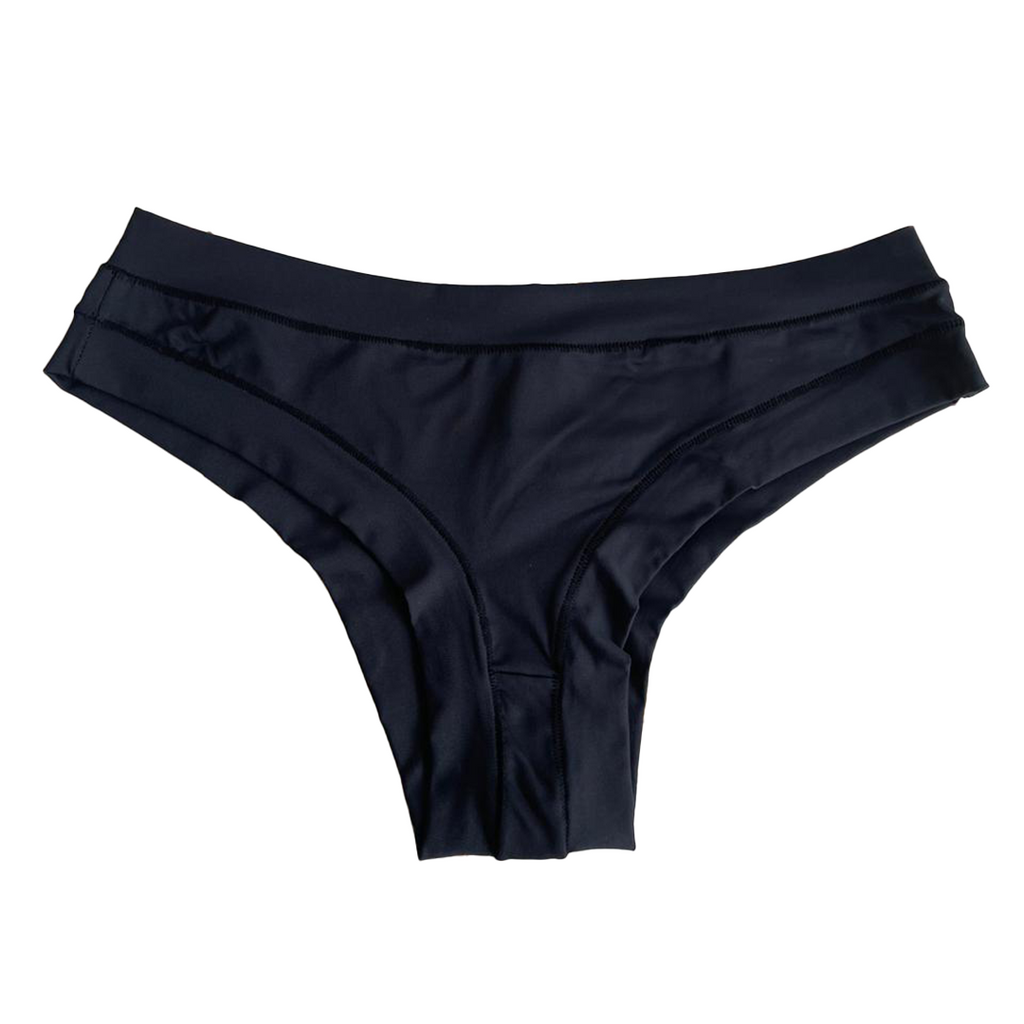 SEAMLESS MICROFIBER PANTY WITH WIDER BACK