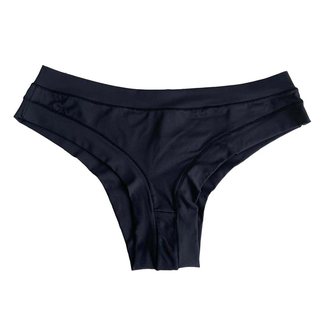 SEAMLESS MICROFIBER PANTY WITH WIDER BACK