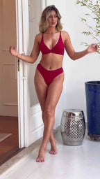 RIBBED PADDED LINGERIE SET