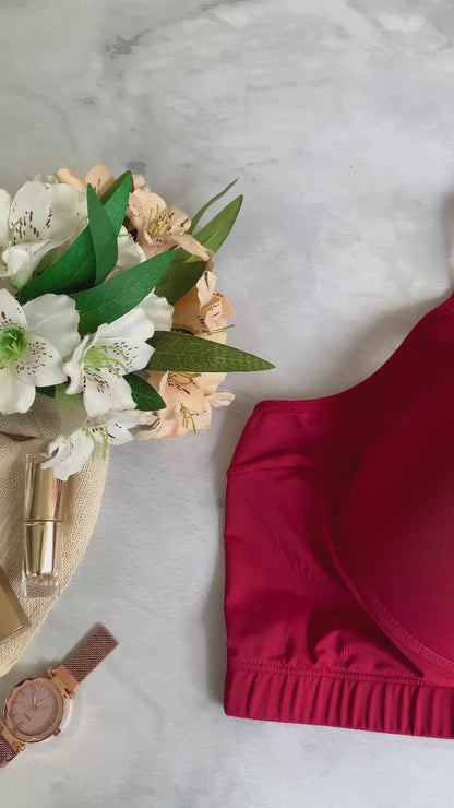 PLUS-SIZE SEPARATE BRA, EVERYDAY COMFORT, WITH BACK AND SIDE SUPPORT