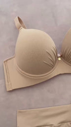 PLUS-SIZE PADDED LINGERIE SET