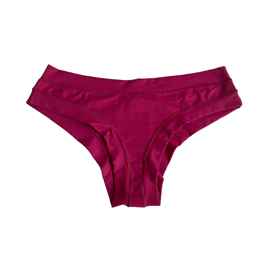 SEAMLESS MICROFIBER PANTY WITH WIDER BACK